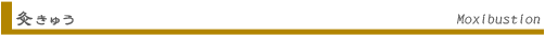灸 Moxibustion